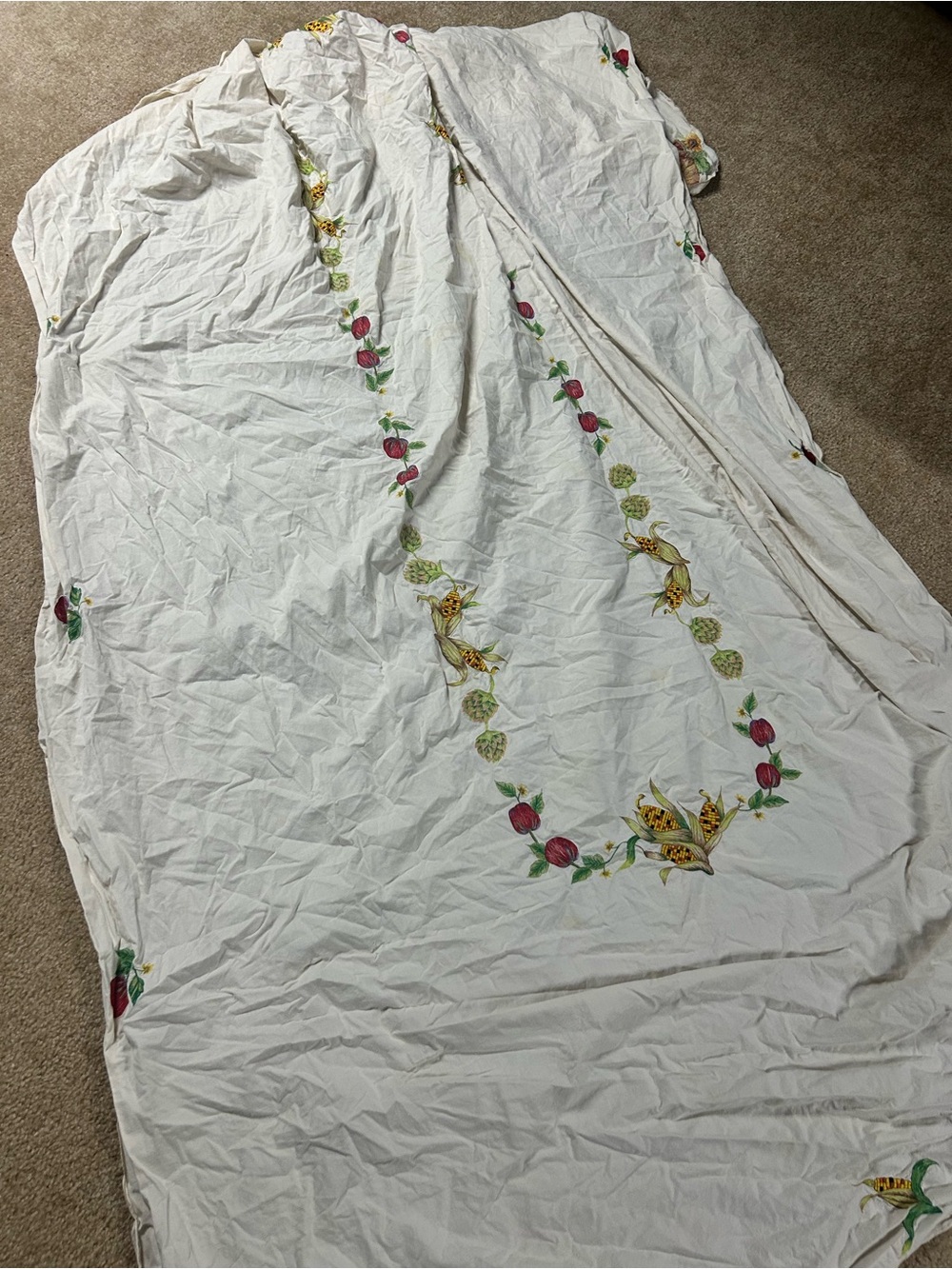Fall tablecloth